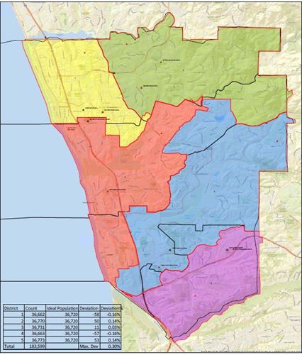 Trustee Area Map 2022